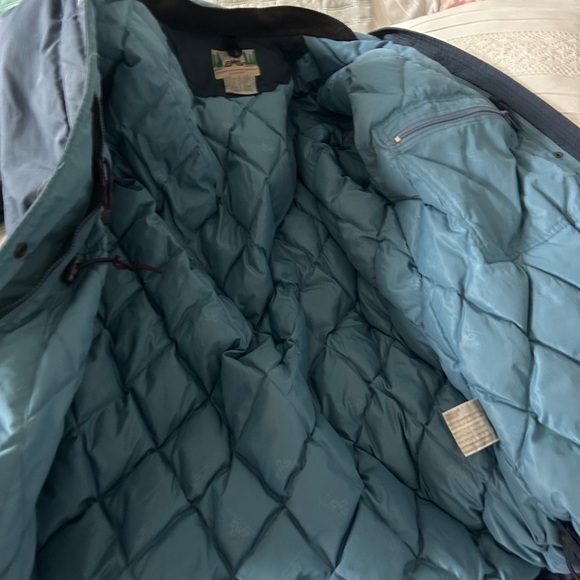 Eastern Mountain Sports Vintage Navy Blue Goose Down Jacket Size L - Picture 4 of 8